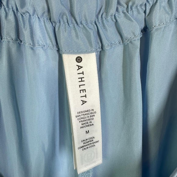 Elegant Light Blue Women's Jumpsuit - Picture 6 of 12